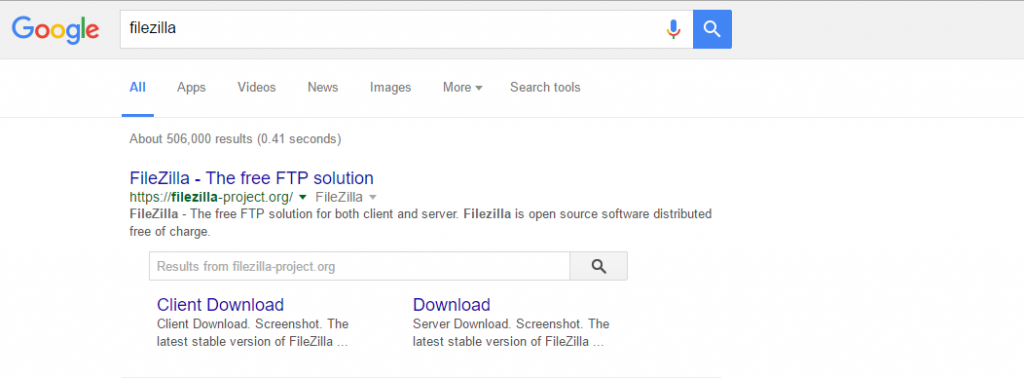 how to find filezilla login info